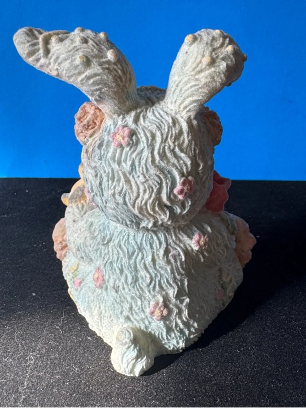 Vintage Adorable Bunny Teddy Bear Figurine